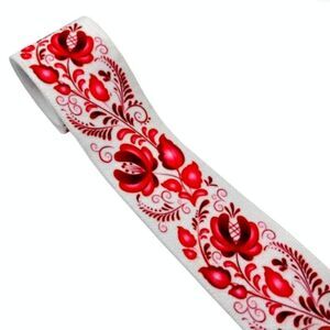 Floral Pattern Elastic Band